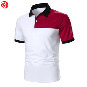 Chemises décontractées de luxe pour hommes, unies, en coton/polyester de haute qualité, avec logo personnalisé sur le devant, manches courtes, respirantes, légères et écologiques - Product Image 2