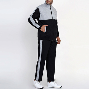 Chándal de Color Sólido de Marca Privada de Alta Calidad para Hombre, Ropa Deportiva para Entrenamiento y Jogging, Chándal de Manga Larga para Hombre, Servicio OEM - Product Image 3