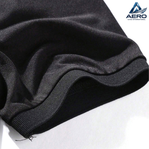 Meilleur fournisseur, nouveau polo homme noir uni, produit très vendu, vêtements de rue, service OEM, lavable en machine - Product Image 5