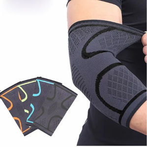 Accessoires de protection pour vêtements de sport, matériau respirant, protège-coudes, équipement d'entraînement, support de coude, rembourrage flexible, protection. - Product Image 1