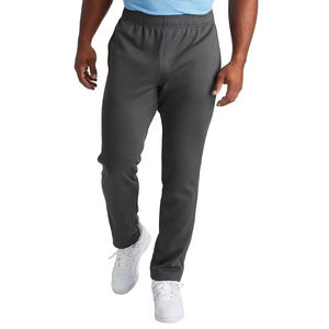 Pantalon de survêtement pour homme en coton French Terry tricoté, avec cordon de serrage, poches, taille mi-haute, pour entraînement sportif, fabrication OEM - Product Image 1