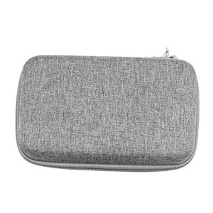 Gray Oxford Fabric Waterproof Shockproof Zipper Case Portable Storage EVA Case - Product Image 3