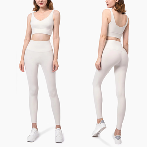 Conjuntos de Ropa Deportiva para Mujer, Cintura Alta, 2 Piezas, Ropa de Yoga Activa para Mujer, Ropa de Fitness Cómoda - Product Image 2