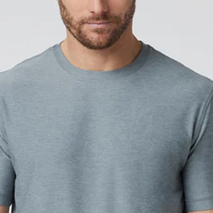 T-shirt pour homme à manches courtes et col rond, design de haute qualité, couleur unie, streetwear décontracté pour les acheteurs en gros - Product Image 2