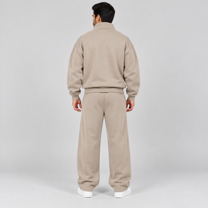 Ensembles de survêtements larges pour hommes avec veste et pantalon décontractés pour le streetwear contemporain et la vente en gros en marque blanche B2B - Product Image 2