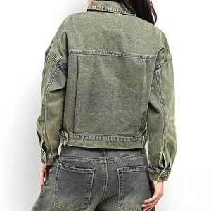 Chaqueta Vaquera de Manga Larga para Mujer, Estilo Europeo y Americano, de Alta Calidad, Venta Caliente 2026, Abrigos Casuales para Mujer - Product Image 6