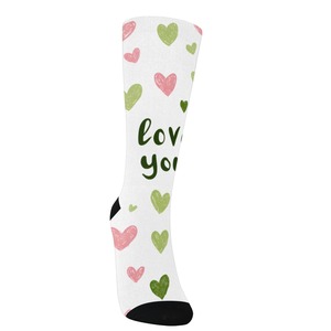 Chaussettes de sport unies blanches en polyester/nylon à séchage rapide pour adultes, idéales pour le yoga et la course à pied - Product Image 5