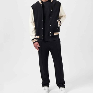 <b>Men's</b> Black Varsity <b>Jackets</b> premium quality <b>cheap</b> rate good fabric Regular Fit breathable daily Wear <b>men</b> varsity <b>jackets</b> - Product Image 6