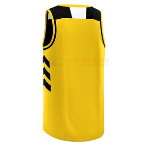 Maillot de basket-ball à manches courtes de couleur personnalisée, grande taille, respirant, séchage rapide, haute qualité, 100% polyester - Product Image 5
