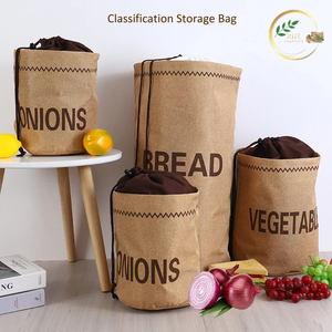 Custom Design Jute Bread <b>Bag</b> Food Grade Storage <b>Bag</b> for Bakery and Home Use - Product Image 2