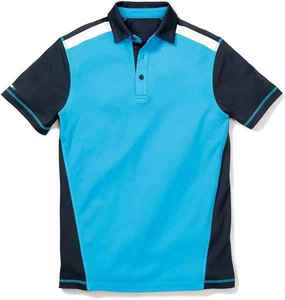 Camisetas Polo de Algodón de Secado Rápido, Negras, de Hombros Caídos y Talla Grande para Hombre - Product Image 4