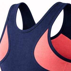 ชุดโยคะขายดีที่สุด ผลิตจำนวนมาก เสื้อชั้นในกีฬาสำหรับผู้หญิงแบบรัดรูป ยืดได้สี่ทิศทาง เหมาะสำหรับออกกำลังกายในยิม รับผลิตแบบ OEM ODM - Product Image 6