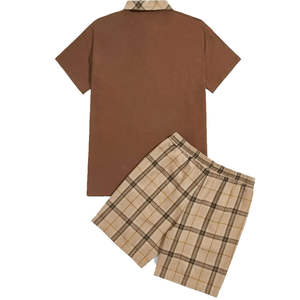 Nouvelle Collection Été – Ensemble T-shirt et Short de Course Personnalisé à Impression Numérique pour Hommes – Vente en Gros - Product Image 2