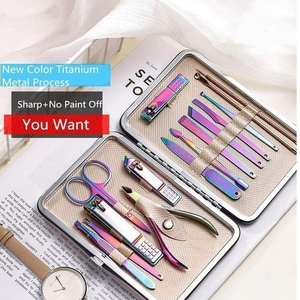8pcs High Quality Stainless Steel Manicure Set Sharp Blades Nail Clipper Scissor Baby Infant Foot Grooming Color Box Packaging - Product Image 4