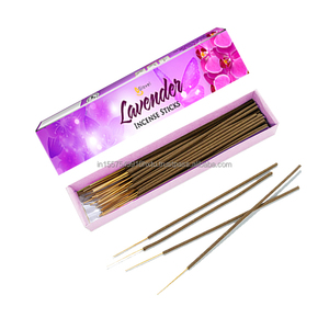 Varillas de incienso de lavanda a granel para uso religioso para compradores de Emiratos Árabes Unidos y EE. UU. caja plana embalaje de 20 palos por caja - Product Image 4