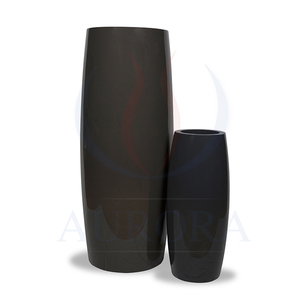 Ensemble de pots de fleurs en fibre de verre écologiques minimalistes modernes avec trous de drainage, légers et durables pour une utilisation en intérieur/extérieur, maison et jardin - Product Image 2