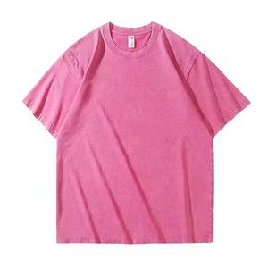T-shirts Homme Manches Courtes en Coton Pur 230 g/m² Surdimensionnés et Lourds, Personnalisables, Imprimés, Tendance Décontractée, Vente en Gros - Product Image 6