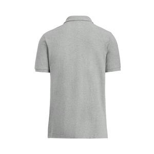 Polo de Manga Corta para Hombre, Color Verde Oscuro, Estilo Casual, Corte Regular, Tejido de Piqué de Algodón, Transpirable, con Botones - Product Image 5