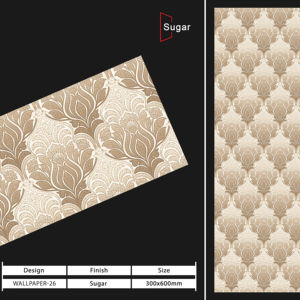 Carreaux muraux en céramique premium 300x600mm pour salle de bain et cuisine, finition brillante, mate, effet sucre, design mural intérieur luxueux - Product Image 1