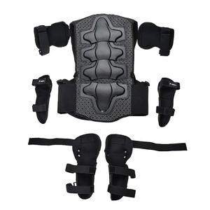 Chaqueta de Motociclismo, Resistente al Viento, Talla Grande, para Deportes al Aire Libre, con Protección y Almohadillas para Rodillas y Codos - Product Image 4