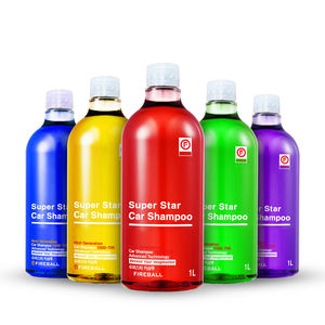 Champú Fireball Super Star 1L (ROJO-AMARILLO-VERDE-AZUL-MORADO) Concentrado Líquido Premium para Lavado de Autos con Fragancia Suave/Fresca - Product Image 1