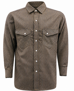 <b>Flame</b> Retardant Cotton Mens Long Sleeve Workwear <b>Shirt</b> Custom UV Printed Safety Uniform Protective Industrial Clothing - Product Image 2