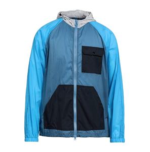 2025 superventas pulóver Chaqueta resistente al agua de lluvia a prueba de viento gimnasio Fitness chaqueta bordado de talla grande Color bloque rompevientos - Product Image 1