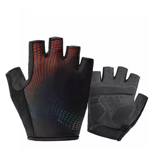 Gants de cyclisme unisexes sans doigts, antidérapants, absorbant les chocs, respirants - Product Image 3