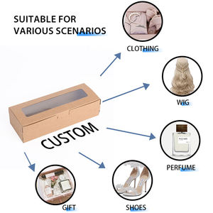 <b>Foldable</b> Corrugated Board Eco-Friendly Customized Shipping Gift <b>Box</b> UV Coating Four-Color Matt Lamination Recyclable Material - Product Image 4