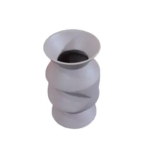 Vase à fleurs en fer élégant pour centre de table Ramadan, vase à fleurs en métal de luxe spécial Aïd, vase à fleurs festif pour la maison - Product Image 2