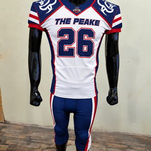 Bulk Women's American Football Uniform Set Personalized Performance Jersey <b>Pants</b> Breathable <b>Spandex</b>/Polyester Elastic Waist Team - Product Image 2