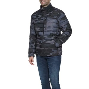 Chaqueta Acolchada de Invierno para Hombre, Más Vendida, con Logotipo Personalizado en la Parte Delantera, Cuello Alto, Impermeable, Transpirable, Resistente al Viento, Colores Personalizados - Product Image 2