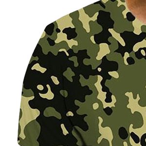 T-shirt camouflage léger coupe ajustée style streetwear décontracté pour l'extérieur – Fabricant de vêtements - Product Image 2