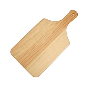 Planche à découper rectangulaire en bois à grain de bois apparent, antidérapante, épaisseur 3,5 cm, compatible lave-vaisselle, collection artisanale THC-2837 - Product Image 4