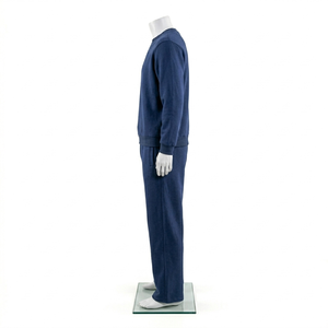 Pantalones Deportivos Unisex Alolab 100% Algodón, Personalizados con Logotipo, Cintura Elástica, Estampado Sólido, Estilo Coreano Ecológico 2 en 1 para Otoño - Product Image 4