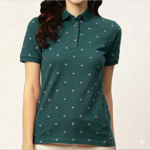 เสื้อโปโลผู้หญิงดีไซน์ล่าสุด สีสันตามสั่ง แห้งเร็ว เหมาะสำหรับใส่กลางแจ้ง รับสกรีนโลโก้ - Product Image 6