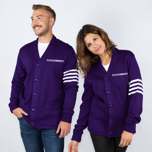 Pulls à col en V très demandés en 2026 pour les sororités/fraternités/écoles/collèges/universités, cardigans tricotés unisexes - Product Image 3