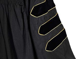 Traje de Graduación para Adultos con Birrete y Borla Personalizados, Fabricante OEM para Ropa Académica 2026 - Product Image 3