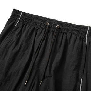 Ensemble de survêtement streetwear froissé coupe-vent personnalisé avec logo, 100 % polyester, deux pièces, respirant, pour hommes - Product Image 3