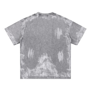 เสื้อยืดลำลองคอกลมผ้าคอตตอนสีล้วนระบายอากาศได้ดี100% โลโก้กำหนดเองได้ - Product Image 2