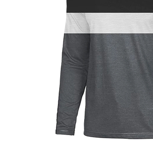 Nouveau modèle 2026 – T-shirt homme personnalisable à manches longues en pur polyester et coton, qualité supérieure - Product Image 5