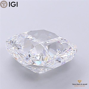 Diamant de laboratoire CVD 4,01 carats, clarté VVS1, couleur D, taille coussin, certifié IGI pour bague de mariage personnalisée ou cadeau - Product Image 3