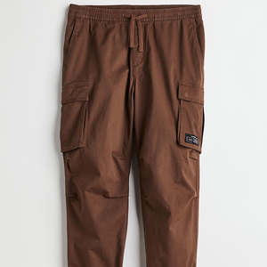 Hot Selling High Quality Outdoor Men's 100% Cotton Quick Dry Jogger <b>Trouser</b> <b>Elastic</b> <b>Waist</b> Drawstring Closure Side Pockets Winter - Product Image 1