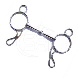 Premium Stainless Steel Horse <b>Gag</b> <b>Bit</b> Engineered for Strength Offering Dependable Performance in Riding Activities - Product Image 5