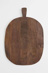 Planche à découper rectangulaire en bois avec poignée, double face, pour la cuisine - Product Image 4