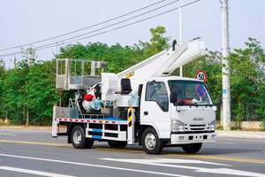 משאית מנוף אווירי מבודדת 100P 4X2 של מותג סין-יפן, איסוזו, עם זרוע הרמה 23 מטר/28 מטר - Product Image 4