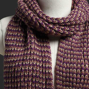 Bufanda Tejida Minimalista Unisex - Pañuelo de Invierno Versátil - Calentador de Cuello de Punto Acanalado Suave con Logotipo Personalizado - Product Image 6