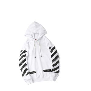 Pull à capuche épais en coton 100% coton, personnalisé en éponge à manches longues et en molleton - Product Image 2