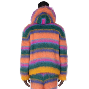 Chándal de mohair bordado personalizado, fabricante de chándales de mohair OEM, proveedor mayorista de chándales de mohair, marca privada - Product Image 3