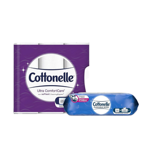 Cottonelle Ultra ComfortCare Toilet <b>Paper</b>, 12 Double <b>Rolls</b>, Soft Bath Tissue - Product Image 5
